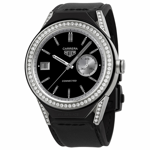 Tag Heuer SBF8A8011.62FT6079 Connected Modular Mens Chronograph Quartz Watch