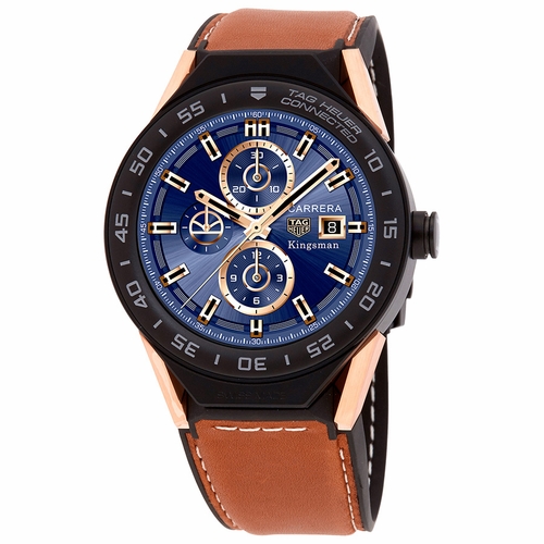Tag Heuer SBF8A8023.32EB0103 Connected Modular 45 Kingsman Special Edition Mens Chronograph Quartz Watch