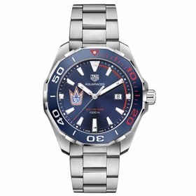 Tag Heuer WAY101J.BA0746 Aquaracer Henrik Lundqvist Special Edition Mens Quartz Watch Tag Heuer WAY101J.BA0746 Aquaracer Henrik Lundqvist Special Edition Mens Quartz Watch