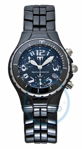 TechnoMarine TCB02C Ceramic Medium Unisex Chronograph Quartz Watch