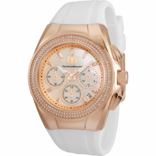 Technomarine TM-120042 Cruise Diva Pave  Chronograph Quartz Watch