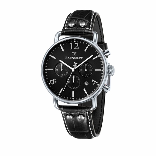 Thomas Earnshaw ES-8001-03 Investigator Mens Chronograph Quartz Watch