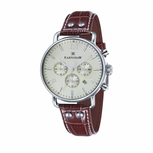 Thomas Earnshaw ES-8001-05 Investigator Mens Chronograph Quartz Watch