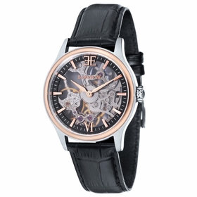 Thomas Earnshaw ES-8061-07 Bauer Shadow Skeleton Mechanical Mens Hand Wind Watch