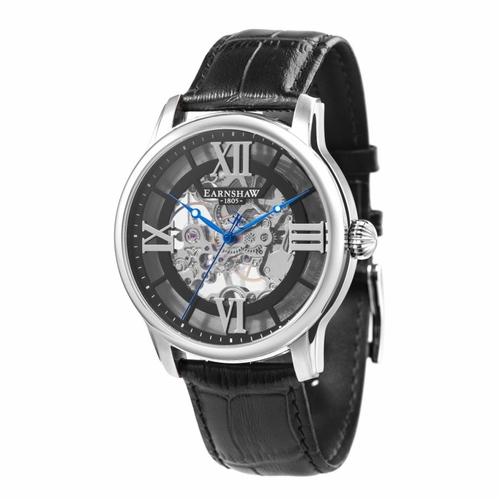 Thomas Earnshaw ES-8062-01 Longitude Skeleton Mechanical Mens Hand Wind Watch