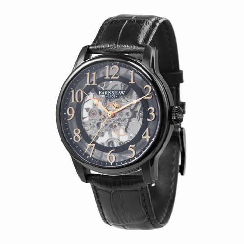 Thomas Earnshaw ES-8062-08 Longitude Skeleton Mechanical Mens Hand Wind Watch Thomas Earnshaw ES-8062-08 Longitude Skeleton Mechanical Mens Hand Wind Watch