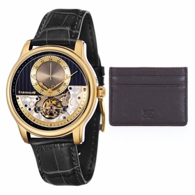 Thomas Earnshaw ES-8085-SETA-02 Longitude Regulator Open Heart Mens Automatic Watch