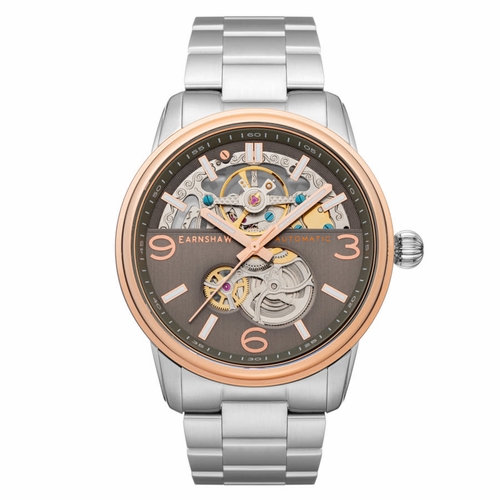 Thomas Earnshaw ES-8178-55 Carlyle Skeleton Mens Automatic Watch