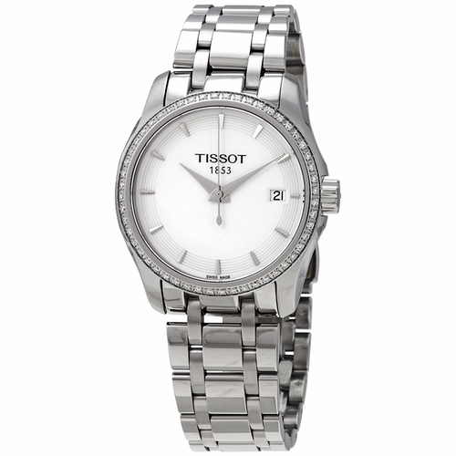 Tissot T035.210.61.011.00 T-Trend Couturier Ladies Quartz Watch