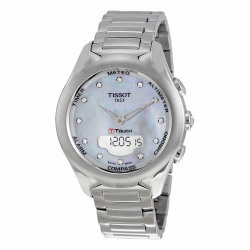 Tissot T075.220.11.106.00 T-Touch Expert Solar Ladies Chronograph Quartz Watch Tissot T075.220.11.106.00 T-Touch Expert Solar Ladies Chronograph Quartz Watch