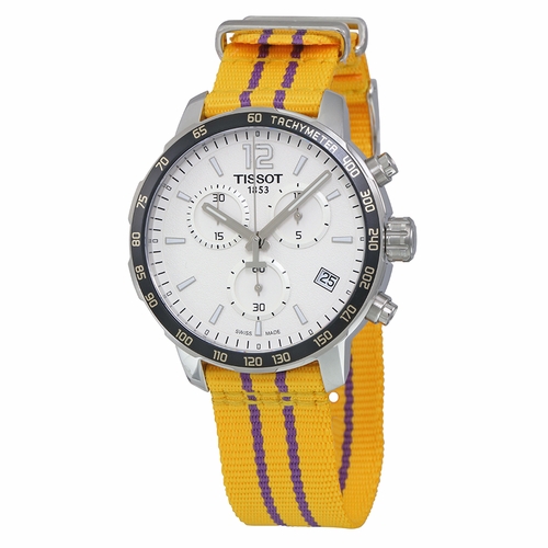 Tissot T095.417.17.037.05 Quickster Lakers NBA Special Edition Mens Chronograph Quartz Watch