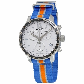 Tissot T095.417.17.037.06 Quickster Knicks NBA Special Edition Mens Chronograph Quartz Watch