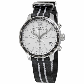 Tissot T095.417.17.037.07 Quickster Spurs NBA Special Edition Mens Chronograph Quartz Watch