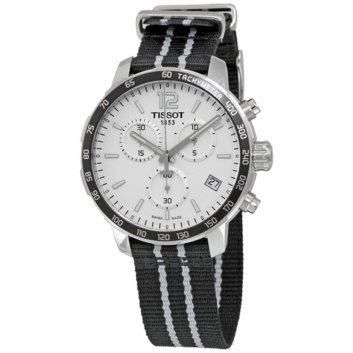 Tissot T095.417.17.037.07 Quickster Spurs NBA Special Edition Mens Chronograph Quartz Watch