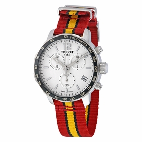 Tissot T095.417.17.037.08 Quickster Miami Heat NBA Special Edition Mens Chronograph Quartz Watch