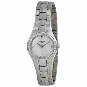 Tissot T096.009.61.116.00 T-Round Ladies Quartz Watch