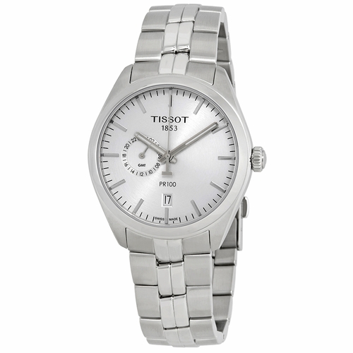 Tissot T101.452.11.031.00 PR100 Dual Time Mens Quartz Watch