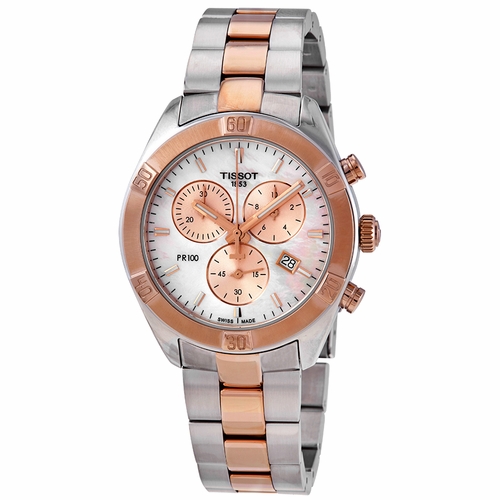Tissot T101.917.22.151.00 PR 100 Sport Chic Ladies Chronograph Quartz Watch
