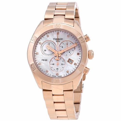Tissot T101.917.33.116.00 PR 100 Ladies Chronograph Quartz Watch