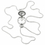 Tissot T858.209.16.038.00 T-Pocket Pendants Unisex Quartz Watch