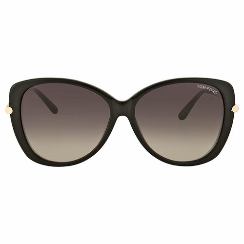 Tom Ford FT0324 01B Linda Ladies  Sunglasses