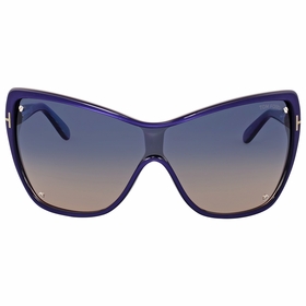 Tom Ford FT0363 86U Ekaterina Shield Ladies  Sunglasses