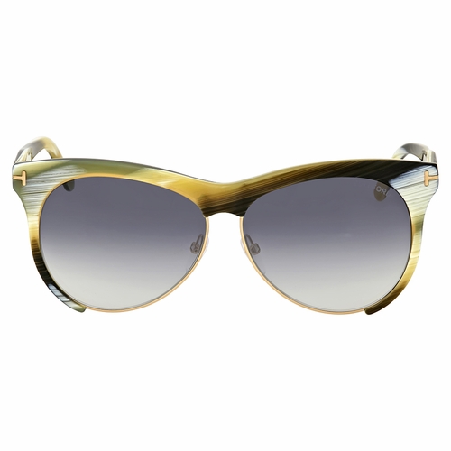 Tom Ford FT0365 60B Leona Ladies  Sunglasses