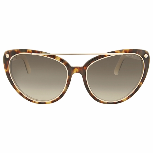 Tom Ford FT0384 56B Edita Ladies  Sunglasses