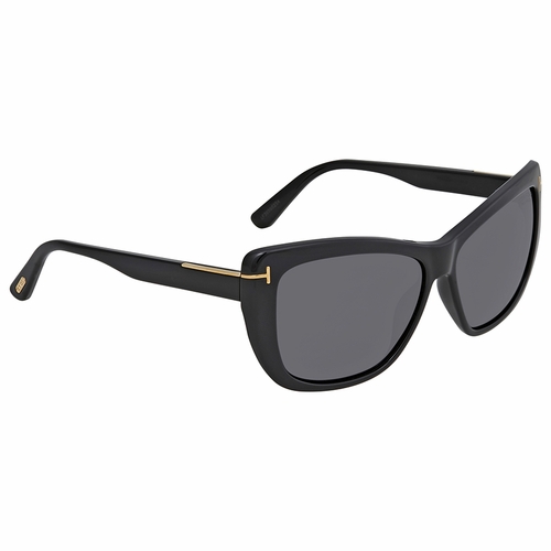 Tom Ford FT0434 01D Lindsay Ladies  Sunglasses