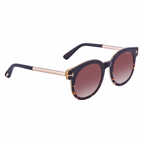 Tom Ford FT0435-01K Janina   Sunglasses