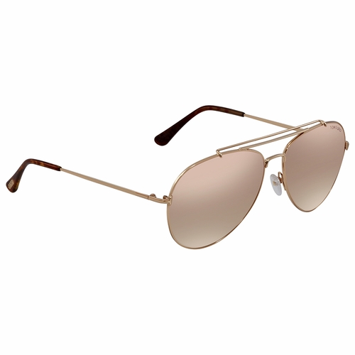Tom Ford FT0497-28Z-58 INDIANA Ladies  Sunglasses