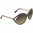 Tom Ford FT0528-01B Liora Ladies  Sunglasses