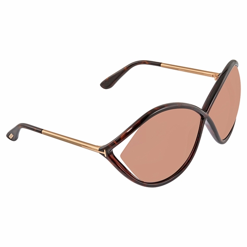Tom Ford FT0528-52Z Liora Ladies Sunglasses Tom Ford FT0528-52Z Liora Ladies Sunglasses