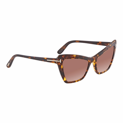 Tom Ford FT0555 52F Valesca Ladies  Sunglasses