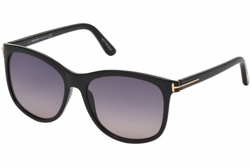 Tom Ford FT0567 01B Fiona Ladies  Sunglasses