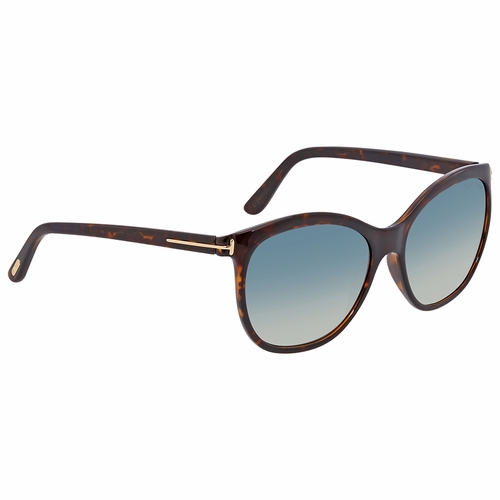 Tom Ford FT0568-52P Geraldine Ladies  Sunglasses