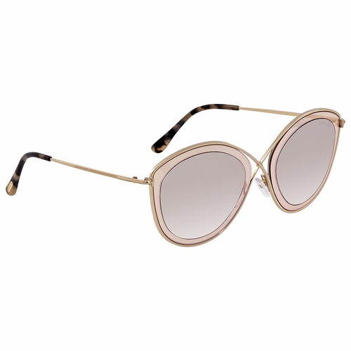 Tom Ford FT0604-47G SASCHA Ladies Sunglasses Tom Ford FT0604-47G SASCHA Ladies Sunglasses