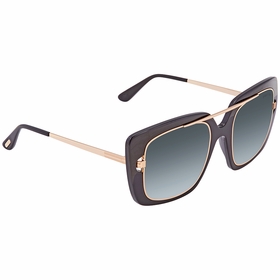 Tom Ford FT0619-01B  Ladies  Sunglasses