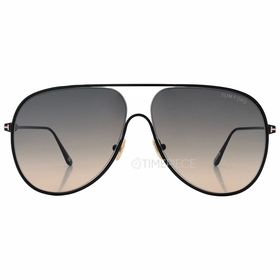 Tom Ford FT0824 01B 62 Alec Mens  Sunglasses