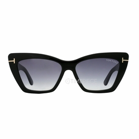 Tom Ford FT0871 01B 56 Wyatt Ladies  Sunglasses