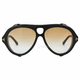 Tom Ford FT0882 01B 60 Neughman Mens  Sunglasses
