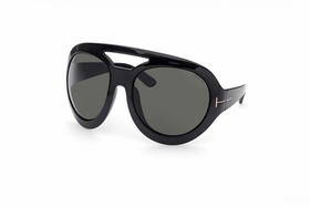 Tom Ford FT0886 01A 68 Serena Ladies  Sunglasses