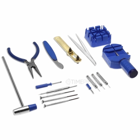 Tool Kit 16-piece Deluxe Watch Repair