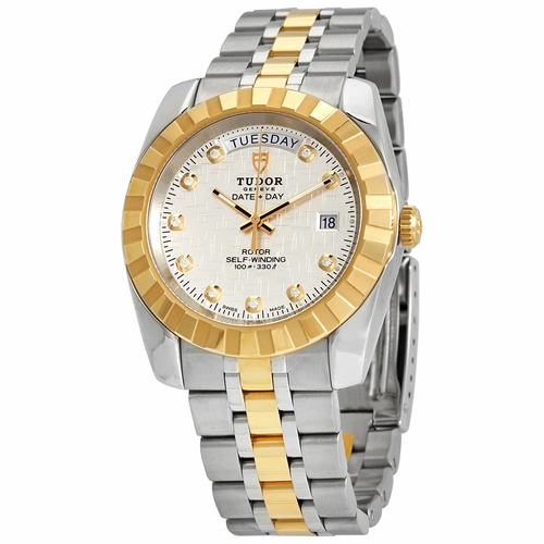 Tudor 23013-0016 Date and Day Classic Mens Automatic Watch