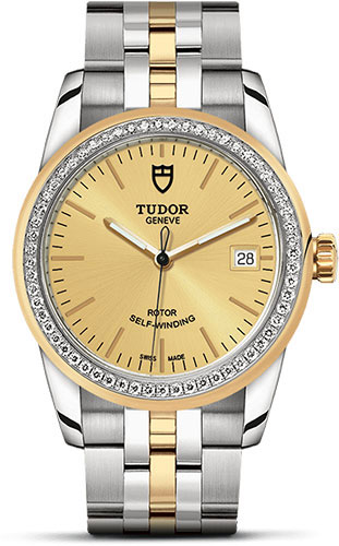 Tudor M55023-0025 Glamour Date Ladies Automatic Watch
