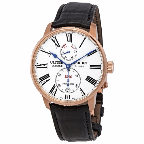Ulysse Nardin 1182-310/40 Marine Chronometer Torpilleur Mens Automatic Watch