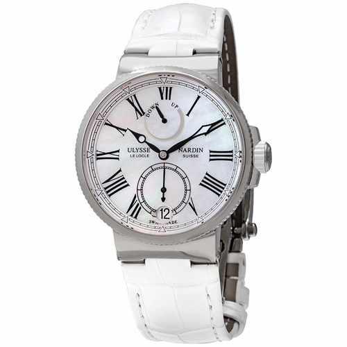 Ulysse Nardin 1183-160/40 Marine Chronometer Ladies Automatic Watch