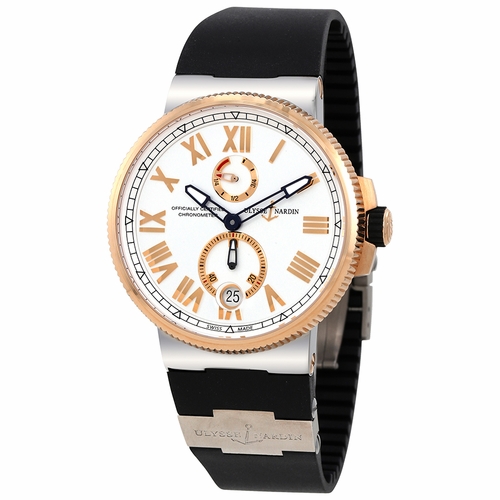 Ulysse Nardin 1185-122-3T/41 V2 Marine Chronometer Mens Automatic Watch