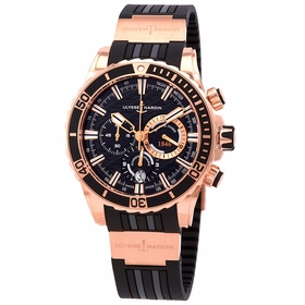 Ulysse Nardin 1502-151-3/92 Diver Chronograph Mens Chronograph Automatic Watch
