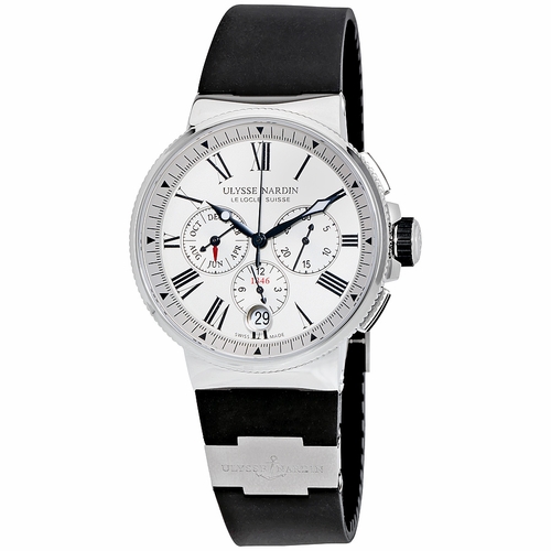 Ulysse Nardin 1533-150-3/40 Marine Chronograph Mens Chronograph Automatic Watch